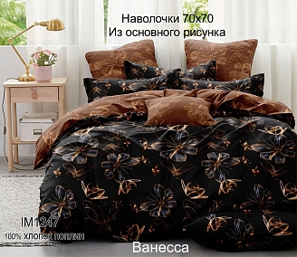 Постельное белье поплин Иваново / Ванесса