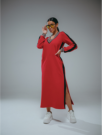 Женское платье Дебора / Алый