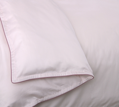 Пододеяльник мако-сатин Legends на молнии / Розовый
