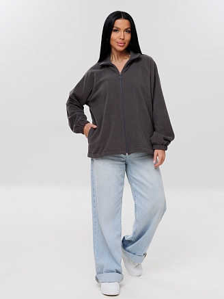 Женская кофта К-01(Ф) / Темно-серый