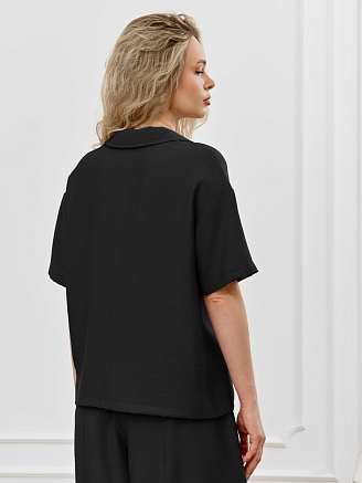 Женская блузка Ясмина-1 / чёрный