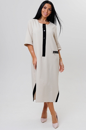 Женское платье 2155 / Бежевый