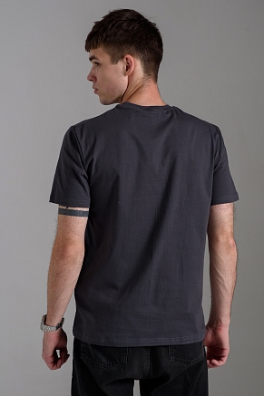 Мужская футболка 8503/1 / антрацит+Москва