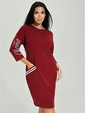 Женское платье Флоренс / Бордо