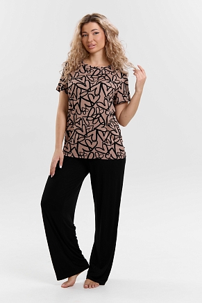 Женский костюм 36996 / коричневый