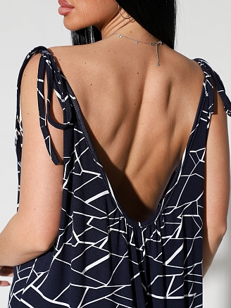 Женский сарафан 2297 / Темно-синий