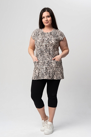 Женский костюм 21620 / коричневый