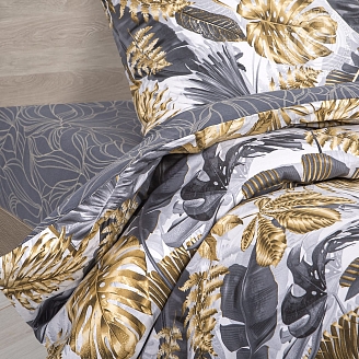 Постельное бельё поплин De Luxe Тропикано