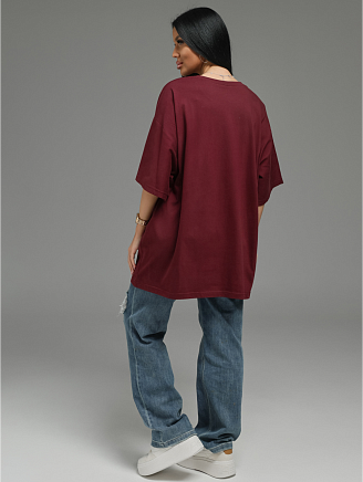 Женская футболка Анита-2 / Марсала