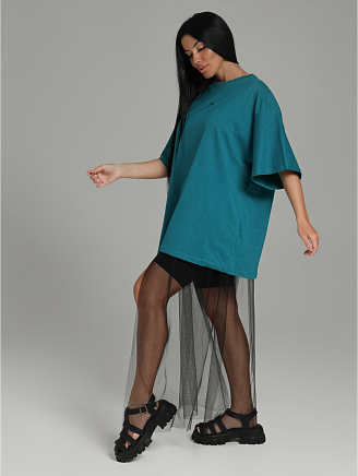 Женская футболка Город / Петроль