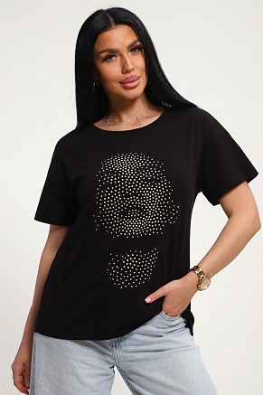 Женская футболка 85653 / черный