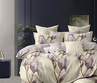 Постельное белье поплин Эксклюзив (молния) / Ирис