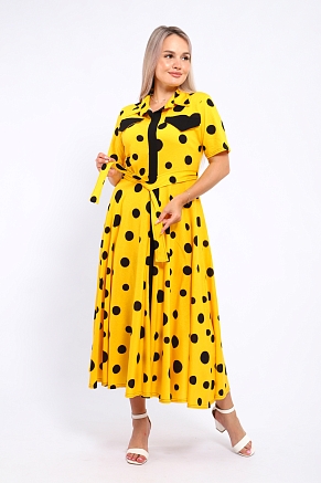 Женское платье 39059 / желтый