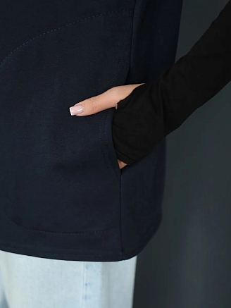 Женский жилет 2247/2 / Темно-синий