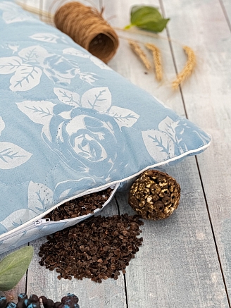 Подушка с гречневой лузгой арт.PG50