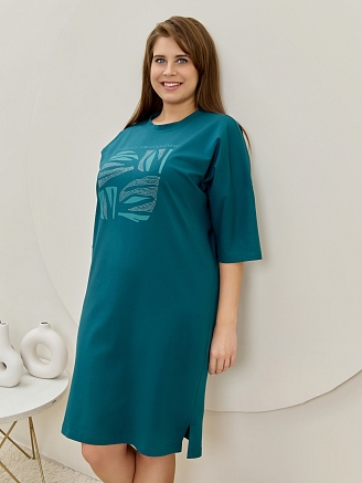 Жеская туника Прима / изумрудный