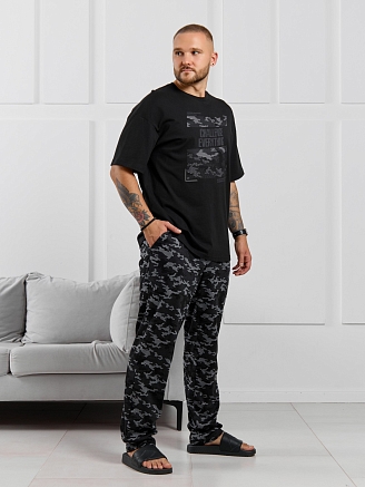 Костюм мужской Экипаж-3 / чёрный