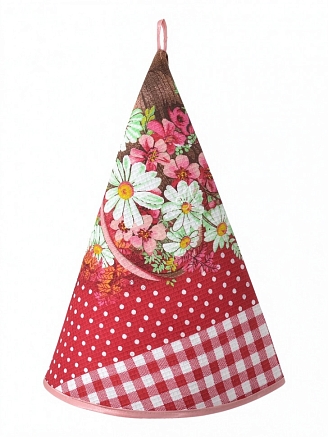 Полотенце вафельное круглое ПК-1 / В ассортименте