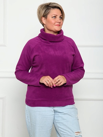 Женская толстовка Гретта / Сливовый