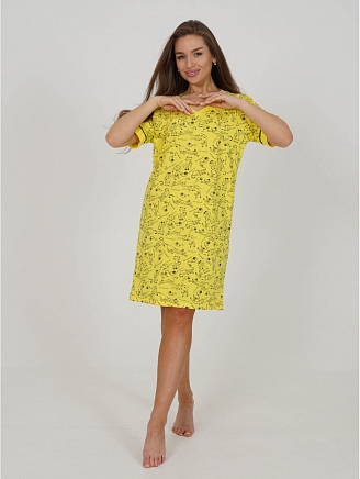 Женская туника Анфиса / Желтый