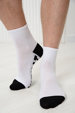 Мужские носки стандарт Женат / белый