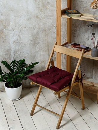 Подушка для садовой мебели арт. PO44 / Бордовый