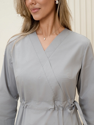 Халат-платье медицинское женское М-504-39 Элит-145/Стрейч