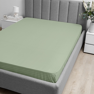 Простыня "Волшебная Ночь" на резинке / Smoke Green