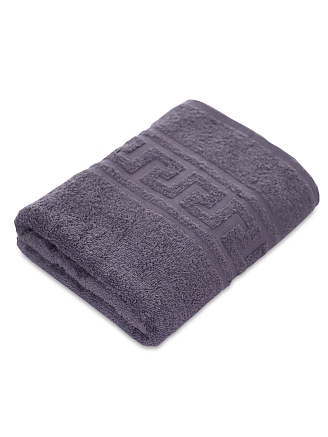 Полотенце махровое г/к Узбекистан 380 гр/м2 / 910-серый