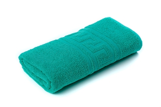 Полотенце махровое г/к Узбекистан 380 гр/м2 / 603-ярко-зеленый