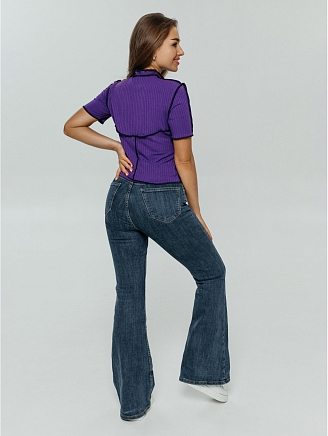 Женская футболка Лия / Фиолетовый