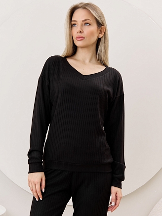 Женский джемпер Эвила-3 / чёрный