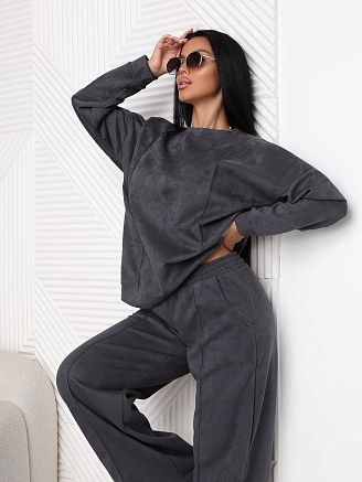 Женский костюм мод.2125/2 / Темно-серый