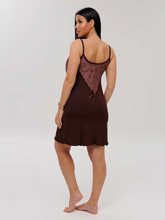 Женская сорочка Сор-82(Вис) / Шоколад