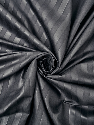 Комплект наволочек микрофибра-страйп / Серый