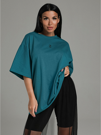 Женская футболка Город / Петроль