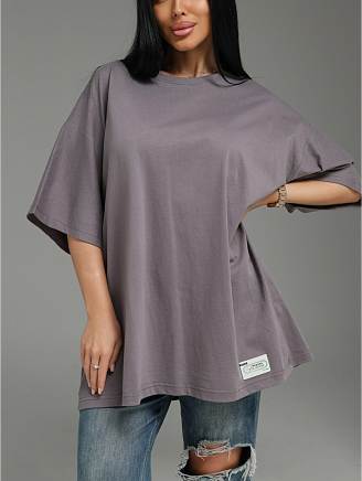 Женская футболка Анита-2 / Светлый графит