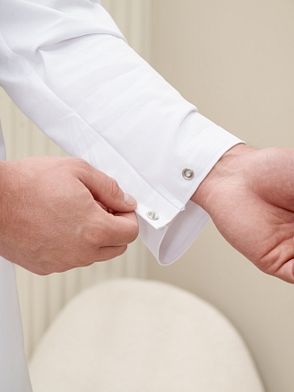 Рубашка медицинская мужская М-276-0 Элит-145 / Стрейч