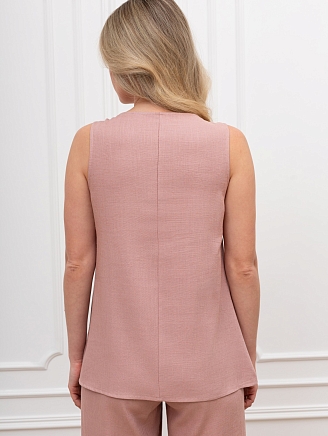 Женская блузка (топ) Сибелла-4 БЛ-035 / пудровый