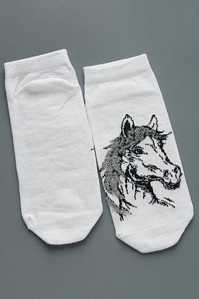 Женские носки стандарт Подкова (набор 2 пары) / белый