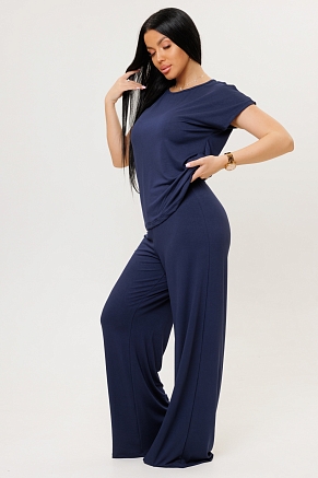 Женский костюм с брюками 2280/1 / Синий