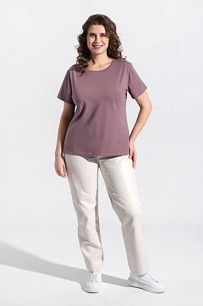 Женская футболка Базис-4 / лиловый