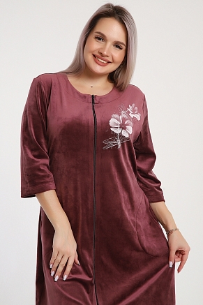 Женский халат 526 / Брусника