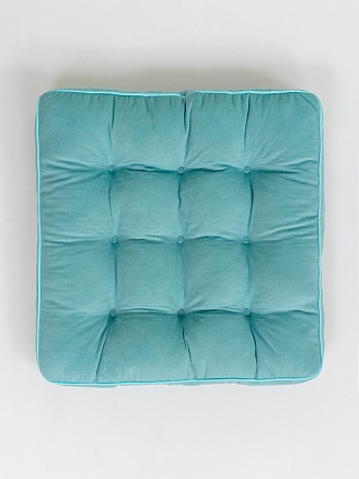 Подушка на стул с бортом / Бирюзовый