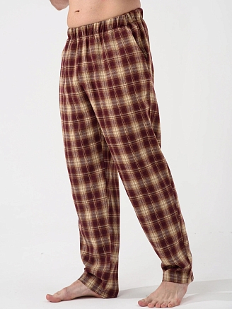 Мужская пижама "Счастливый билет" 2434-К/Ф / Бордовый