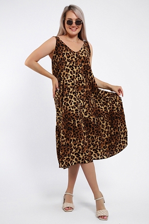 Женский сарафан Саванна 740 / Леопард
