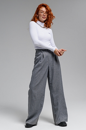 Женская водолазка 14439 / белый