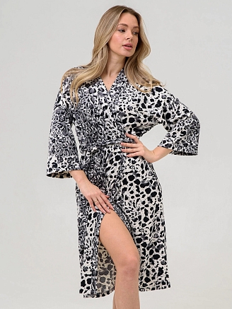 Женский халат "Сафари" 2422-В / Серый