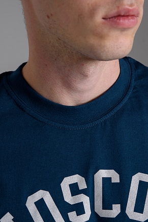 Мужская футболка 8503/1 / изумруд+Москва