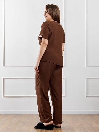 Женские брюки Рената-2 / коричневый